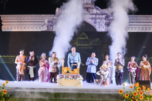 อธิการบดี มรท. นำผู้บริหาร คณาจารย์ และบุคลากร ร่วมพิธีเปิดงานแผ่นดินสมเด็จพระนารายณ์มหาราช ครั้งที่ 36 ประจำปี พ.ศ. 2567