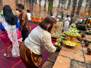 สถาบันวิจัยและพัฒนา ร่วมเป็นเจ้าภาพพิธีสวดมนต์เจริญจิตภาวนา