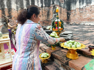สถาบันวิจัยและพัฒนา ร่วมเป็นเจ้าภาพพิธีสวดมนต์เจริญจิตภาวนา