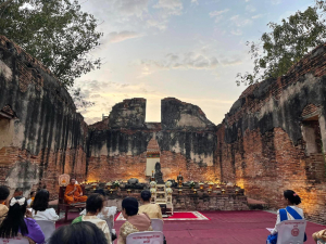 สถาบันวิจัยและพัฒนา ร่วมเป็นเจ้าภาพพิธีสวดมนต์เจริญจิตภาวนา