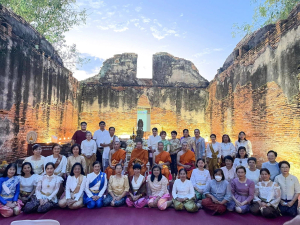 สถาบันวิจัยและพัฒนา ร่วมเป็นเจ้าภาพพิธีสวดมนต์เจริญจิตภาวนา