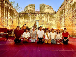 สถาบันวิจัยและพัฒนา ร่วมเป็นเจ้าภาพพิธีสวดมนต์เจริญจิตภาวนา