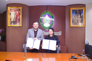 พิธีลงนาม MOU ระหว่าง มหาวิทยาลัยราชภัฏเทพสตรี กับ University of Klagenfurt ประเทศออสเตรีย
