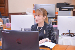 การประชุมเพื่อพิจารณาคัดเลือกผู้มีคุณสมบัติเหมาะสมเป็นกรรมการสภามหาวิทยาลัยผู้ทรงคุณวุฒิ มรท. ครั้งที่ 1/67