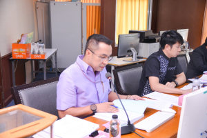 การประชุมเพื่อพิจารณาคัดเลือกผู้มีคุณสมบัติเหมาะสมเป็นกรรมการสภามหาวิทยาลัยผู้ทรงคุณวุฒิ มรท. ครั้งที่ 1/67