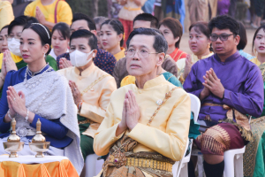 มรท. ร่วมพิธีวันคล้ายวันพระบรมราชสมภพสมเด็จพระนารายณ์มหาราช ประจำปี พ.ศ. 2567
