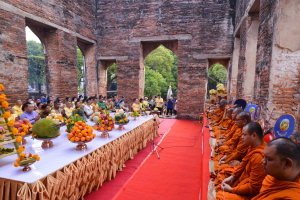 มรท. ร่วมพิธีวันคล้ายวันพระบรมราชสมภพสมเด็จพระนารายณ์มหาราช ประจำปี พ.ศ. 2567