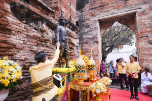 มรท. ร่วมพิธีวันคล้ายวันพระบรมราชสมภพสมเด็จพระนารายณ์มหาราช ประจำปี พ.ศ. 2567