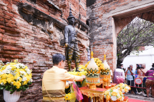 มรท. ร่วมพิธีวันคล้ายวันพระบรมราชสมภพสมเด็จพระนารายณ์มหาราช ประจำปี พ.ศ. 2567