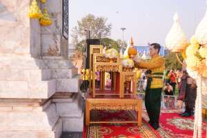 มรท. ร่วมพิธีวันคล้ายวันพระบรมราชสมภพสมเด็จพระนารายณ์มหาราช ประจำปี พ.ศ. 2567