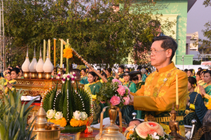 มรท. ร่วมพิธีวันคล้ายวันพระบรมราชสมภพสมเด็จพระนารายณ์มหาราช ประจำปี พ.ศ. 2567