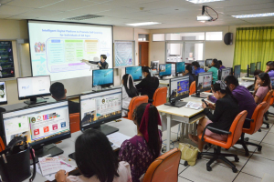 มรท. จัดอบรมการพัฒนาศักยภาพการจัดการเรียนการสอนโดยใช้แพลตฟอร์มแบบฝึกทักษะอัจฉริยะเพื่อส่งเสริมการเรียนรู้ในยุคปกติวิถีใหม่