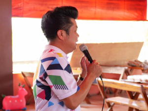 ศูนย์ส่งเสริมการจัดการศึกษาตามพระบรมราโชบาย มรท. จัดโครงการส่งเสริมการเรียนรู้เกษตรทฤษฎีใหม่เพื่อการดำรงชีวิต “การทำไข่เค็มใบเตยจากดินสอพอง”