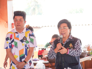 ศูนย์ส่งเสริมการจัดการศึกษาตามพระบรมราโชบาย มรท. จัดโครงการส่งเสริมการเรียนรู้เกษตรทฤษฎีใหม่เพื่อการดำรงชีวิต “การทำไข่เค็มใบเตยจากดินสอพอง”