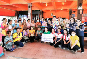 ศูนย์ส่งเสริมการจัดการศึกษาตามพระบรมราโชบาย มรท. จัดโครงการส่งเสริมการเรียนรู้เกษตรทฤษฎีใหม่เพื่อการดำรงชีวิต “การทำไข่เค็มใบเตยจากดินสอพอง”