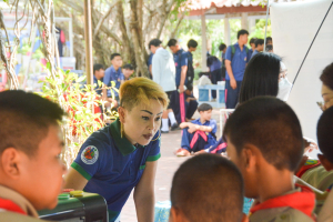 ปชส. พร้อมด้วย คณะเทคโนโลยีอุตสาหกรรม กองบริการการศึกษา และกองพัฒนานักศึกษา ลงพื้นที่ออกบูธแนะแนวการศึกษาและอาชีพโรงเรียนชัยบาดาลพิทยาคม พบว่า ร้อยละ 80 ของนักเรียนชายที่ร่วมการแนะแนวฯ มีความสนใจในหลักสูตรนิติศาสตรบัณฑิต