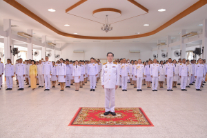 มรท. ร่วมพิธีวันที่ระลึกพระบาทสมเด็จพระพุทธเลิศหล้านภาลัย ประจำปี พ.ศ. 2567