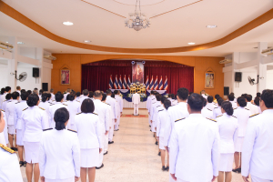 มรท. ร่วมพิธีวันที่ระลึกพระบาทสมเด็จพระพุทธเลิศหล้านภาลัย ประจำปี พ.ศ. 2567