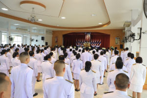 มรท. ร่วมพิธีวันที่ระลึกพระบาทสมเด็จพระพุทธเลิศหล้านภาลัย ประจำปี พ.ศ. 2567