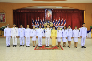มรท. ร่วมพิธีวันที่ระลึกพระบาทสมเด็จพระพุทธเลิศหล้านภาลัย ประจำปี พ.ศ. 2567