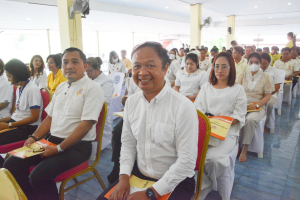 มรภ.เทพสตรี ร่วมพิธีเจริญพระพุทธมนต์เฉลิมพระเกียรติ ถวายพระพรชัยมงคลแด่ พระบาทสมเด็จพระเจ้าอยู่หัว เนื่องในโอกาสมหามงคลเฉลิมพระชนมพรรษา 6 รอบ 28 กรกฎาคม 2567 ครั้งที่ 2