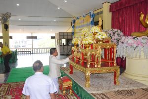 มรภ.เทพสตรี ร่วมพิธีเจริญพระพุทธมนต์เฉลิมพระเกียรติ ถวายพระพรชัยมงคลแด่ พระบาทสมเด็จพระเจ้าอยู่หัว เนื่องในโอกาสมหามงคลเฉลิมพระชนมพรรษา 6 รอบ 28 กรกฎาคม 2567 ครั้งที่ 2