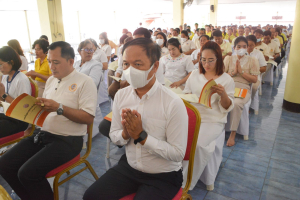 มรภ.เทพสตรี ร่วมพิธีเจริญพระพุทธมนต์เฉลิมพระเกียรติ ถวายพระพรชัยมงคลแด่ พระบาทสมเด็จพระเจ้าอยู่หัว เนื่องในโอกาสมหามงคลเฉลิมพระชนมพรรษา 6 รอบ 28 กรกฎาคม 2567 ครั้งที่ 2
