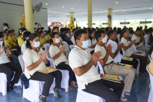 มรภ.เทพสตรี ร่วมพิธีเจริญพระพุทธมนต์เฉลิมพระเกียรติ ถวายพระพรชัยมงคลแด่ พระบาทสมเด็จพระเจ้าอยู่หัว เนื่องในโอกาสมหามงคลเฉลิมพระชนมพรรษา 6 รอบ 28 กรกฎาคม 2567 ครั้งที่ 2