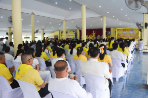 มรภ.เทพสตรี ร่วมพิธีเจริญพระพุทธมนต์เฉลิมพระเกียรติ ถวายพระพรชัยมงคลแด่ พระบาทสมเด็จพระเจ้าอยู่หัว เนื่องในโอกาสมหามงคลเฉลิมพระชนมพรรษา 6 รอบ 28 กรกฎาคม 2567 ครั้งที่ 2