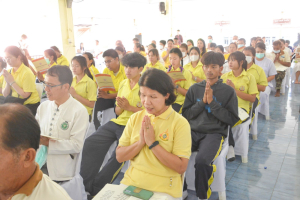 มรภ.เทพสตรี ร่วมพิธีเจริญพระพุทธมนต์เฉลิมพระเกียรติ ถวายพระพรชัยมงคลแด่ พระบาทสมเด็จพระเจ้าอยู่หัว เนื่องในโอกาสมหามงคลเฉลิมพระชนมพรรษา 6 รอบ 28 กรกฎาคม 2567 ครั้งที่ 2