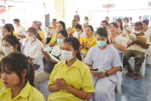 มรภ.เทพสตรี ร่วมพิธีเจริญพระพุทธมนต์เฉลิมพระเกียรติ ถวายพระพรชัยมงคลแด่ พระบาทสมเด็จพระเจ้าอยู่หัว เนื่องในโอกาสมหามงคลเฉลิมพระชนมพรรษา 6 รอบ 28 กรกฎาคม 2567 ครั้งที่ 2