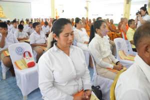 มรภ.เทพสตรี ร่วมพิธีเจริญพระพุทธมนต์เฉลิมพระเกียรติ ถวายพระพรชัยมงคลแด่ พระบาทสมเด็จพระเจ้าอยู่หัว เนื่องในโอกาสมหามงคลเฉลิมพระชนมพรรษา 6 รอบ 28 กรกฎาคม 2567 ครั้งที่ 2