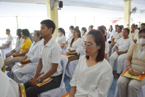 มรภ.เทพสตรี ร่วมพิธีเจริญพระพุทธมนต์เฉลิมพระเกียรติ ถวายพระพรชัยมงคลแด่ พระบาทสมเด็จพระเจ้าอยู่หัว เนื่องในโอกาสมหามงคลเฉลิมพระชนมพรรษา 6 รอบ 28 กรกฎาคม 2567 ครั้งที่ 2