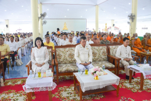 มรภ.เทพสตรี ร่วมพิธีเจริญพระพุทธมนต์เฉลิมพระเกียรติ ถวายพระพรชัยมงคลแด่ พระบาทสมเด็จพระเจ้าอยู่หัว เนื่องในโอกาสมหามงคลเฉลิมพระชนมพรรษา 6 รอบ 28 กรกฎาคม 2567 ครั้งที่ 2
