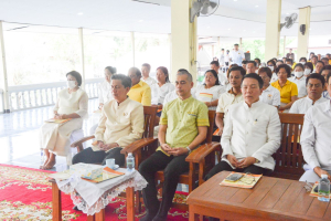 มรภ.เทพสตรี ร่วมพิธีเจริญพระพุทธมนต์เฉลิมพระเกียรติ ถวายพระพรชัยมงคลแด่ พระบาทสมเด็จพระเจ้าอยู่หัว เนื่องในโอกาสมหามงคลเฉลิมพระชนมพรรษา 6 รอบ 28 กรกฎาคม 2567 ครั้งที่ 2