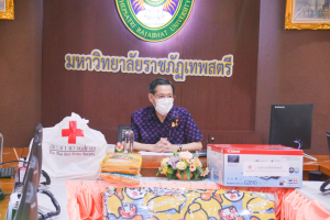 มรท. ให้การต้อนรับ ผวจ.ลพบุรี และนายกเหล่ากาชาด ในโอกาสเยี่ยมนักศึกษาทุนในพระราชานุเคราะห์สมเด็จพระกนิษฐาธิราชเจ้า กรมสมเด็จพระเทพรัตนราชสุดาฯ สยามบรมราชกุมารี
