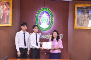 ศูนย์ภาษาจัดพิธีมอบเกียรติบัตรและเงินรางวัลแก่นักศึกษาที่ได้รับรางวัลจากการแข่งขันสาธิตการสอน โครงการอบรมพัฒนาทักษะภาษาอังกฤษสำหรับนักศึกษาครุศาสตรบัณฑิต ชั้นปีที่ 3 มรท.