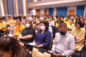 มรท. จัดประชุมบุคลากร ก่อนปิดภาคการศึกษาที่ 2 ปีการศึกษา 2566 และเตรียมการจัดการศึกษาภาคการศึกษาที่ 1 ปีการศึกษา 2567