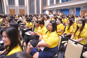 มรท. จัดประชุมบุคลากร ก่อนปิดภาคการศึกษาที่ 2 ปีการศึกษา 2566 และเตรียมการจัดการศึกษาภาคการศึกษาที่ 1 ปีการศึกษา 2567