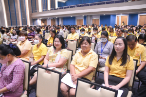 มรท. จัดประชุมบุคลากร ก่อนปิดภาคการศึกษาที่ 2 ปีการศึกษา 2566 และเตรียมการจัดการศึกษาภาคการศึกษาที่ 1 ปีการศึกษา 2567