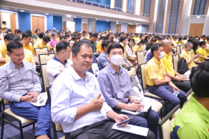 มรท. จัดประชุมบุคลากร ก่อนปิดภาคการศึกษาที่ 2 ปีการศึกษา 2566 และเตรียมการจัดการศึกษาภาคการศึกษาที่ 1 ปีการศึกษา 2567