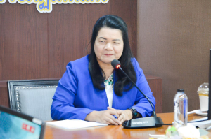 อธิการบดีให้การต้อนรับผู้แทนบริติช เคานซิล ประเทศไทย ในการร่วมหารือและสัมภาษณ์แนวทางความร่วมมือและความต้องการในการพัฒนาทักษะภาษาอังกฤษสำหรับนักศึกษาและบุคลากร มรภ. 38 แห่ง