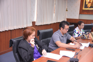 การประชุม คกก.บริหารงานสโมสรเจ้าหน้าที่ มรท.