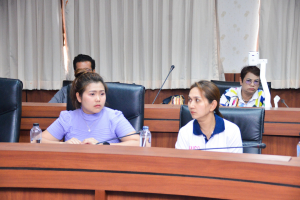 การประชุม คกก.บริหารงานสโมสรเจ้าหน้าที่ มรท.