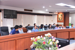 การประชุม คกก.บริหารงานสโมสรเจ้าหน้าที่ มรท.