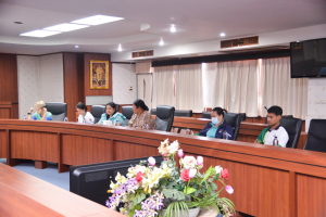 การประชุม คกก.บริหารงานสโมสรเจ้าหน้าที่ มรท.