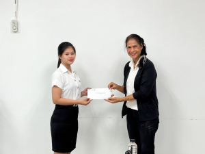 มรท. ต้อนรับผู้มีจิตอันเป็นกุศลในโอกาสมอบทุนการศึกษาแก่นักศึกษา