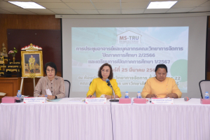คณะวิทยาการจัดการ จัดประชุมอาจารย์และบุคลากร ปิดภาคการศึกษา 2/66 และเตรียมการเปิดภาคการศึกษา 1/67