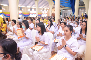 มรภ.เทพสตรี ร่วมพิธีเจริญพระพุทธมนต์เฉลิมพระเกียรติ ถวายพระพรชัยมงคลแด่ พระบาทสมเด็จพระเจ้าอยู่หัว เนื่องในโอกาสมหามงคลเฉลิมพระชนมพรรษา 6 รอบ 28 กรกฎาคม 2567 ครั้งที่ 3