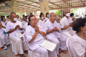 มรภ.เทพสตรี ร่วมพิธีเจริญพระพุทธมนต์เฉลิมพระเกียรติ ถวายพระพรชัยมงคลแด่ พระบาทสมเด็จพระเจ้าอยู่หัว เนื่องในโอกาสมหามงคลเฉลิมพระชนมพรรษา 6 รอบ 28 กรกฎาคม 2567 ครั้งที่ 3